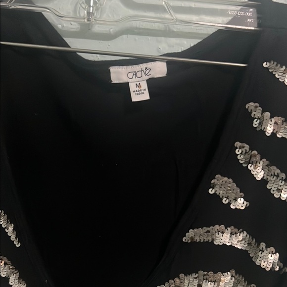 Cache Black and Silver Short Sleeve Tee - Picture 2 of 3